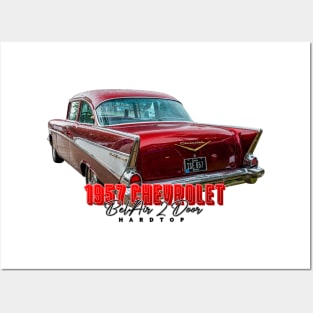 1957 Chevrolet Bel Air 2 Door Hardtop Posters and Art